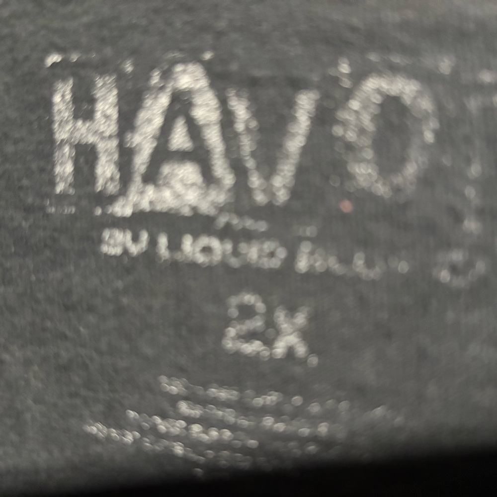 David Bowie Havoc Liquid Blue Tee- Size 2XL - Picture 4 of 4